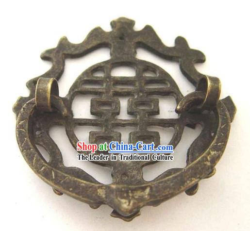Chinese Palace Style Classic Archaized Happiness Copper Handle