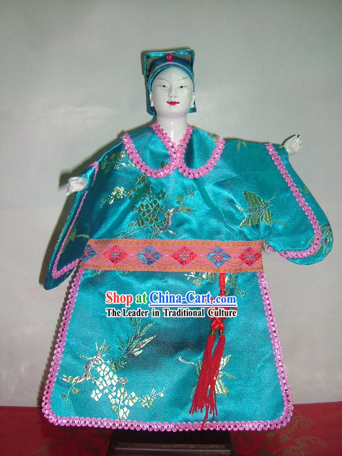 Chinese Classic Handmade Hand Puppet-Ancient Scholar