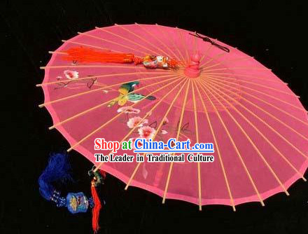 Hangzhou Classic Hand Embroidered Silk Umbrella