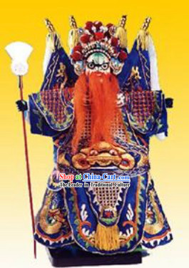 Chinese Classic Original Hand Puppet Handicraft-Qing Hualian