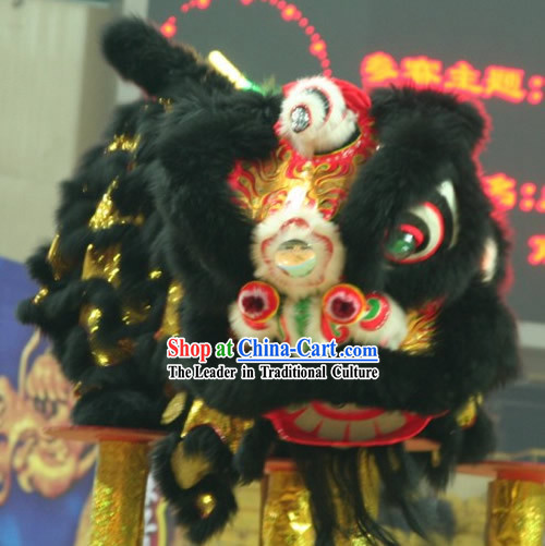 Stunning Competition and Parade Lion Dance Costumes Complete Set