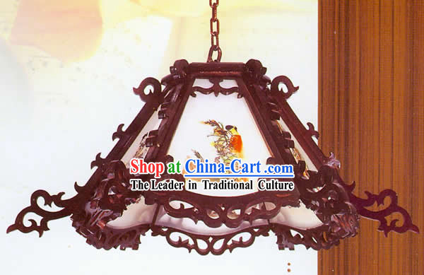 Chinese Classical Archaize Wooden Ceiling Lantern
