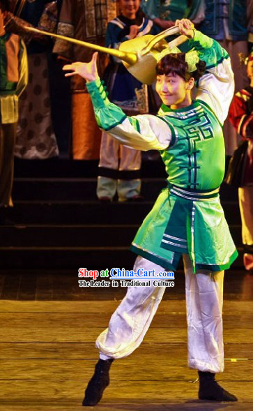 China Traditional Folk Happy New Year Dance Costumes