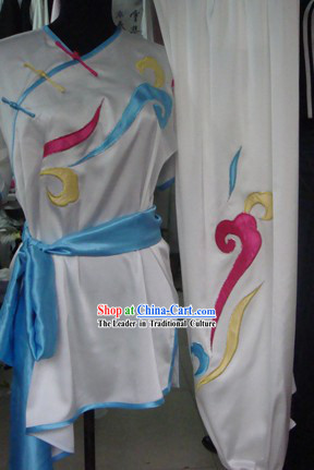 Chinese Classic Embroidered Cloud Kung Fu Uniform