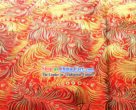 Phoenix Tail Silk Fabric