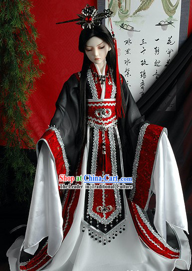 Ancient Chinese Government Official Cosplay Costume Complete Set