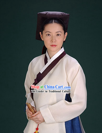 Ancient Korean Hanbok Costume Complete Set for Women