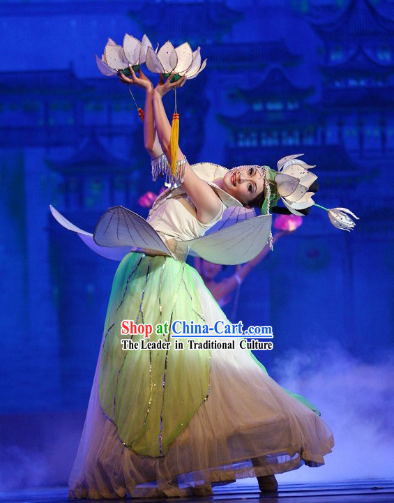 Jasmine Flower Dance Costume Complete Set