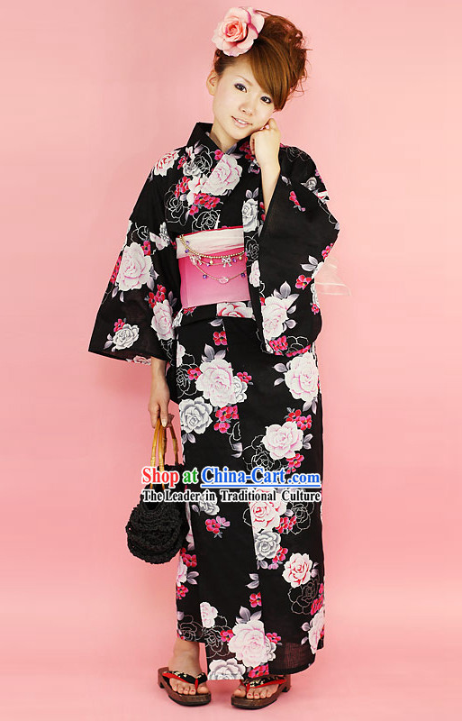 Japanese Female Yukata Kimono