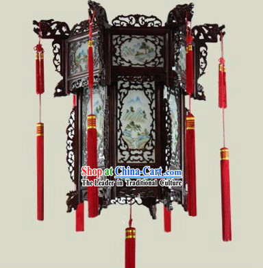 Chinese Classical Wooden Palace Lantern