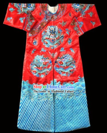 Chinese Beijing Opera Embroidered Dragon Costume
