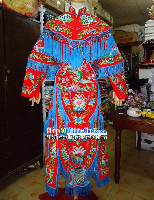 Peking Opera Dao Ma Dan Armor Costume for Women