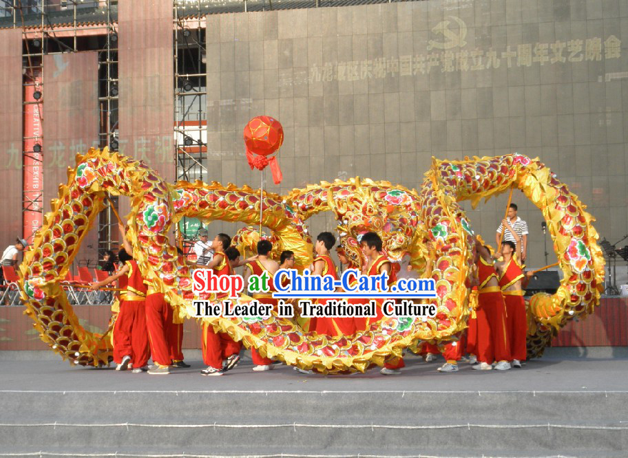 Supreme Big Event Celebration Olympic Games Opening Ceremony Dragon Dance Costume Complete Set