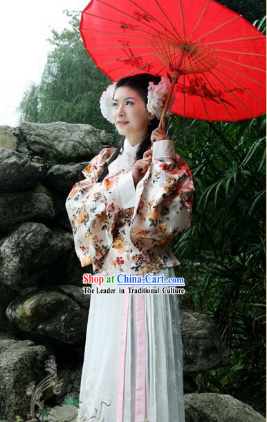 Traditional Chinese Hanfu Dress Complete Set for Women