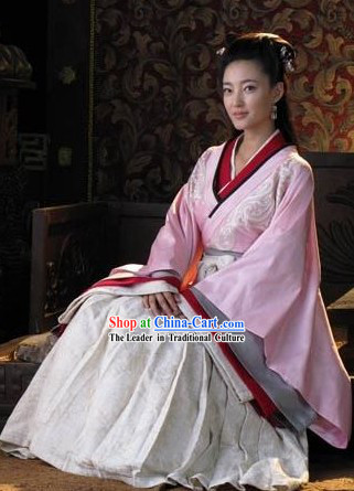 Chinese Han Dynasty Palace Hanfu Set for Women