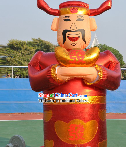 Large Money God Inflatable Pair