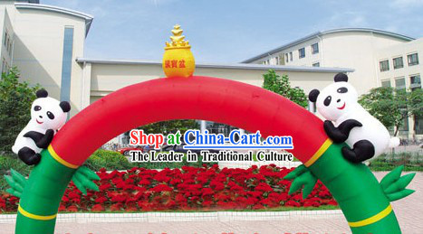 Chinese Inflatable Mascot Panadas Arches