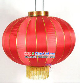 Traditional Chinese Wedding Red Silk Lantern