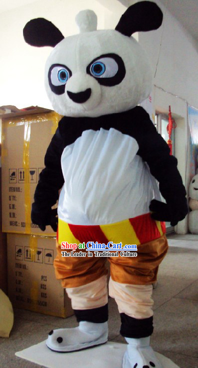 Chinese Kung Fu Panada Mascot Costumes Complete Set