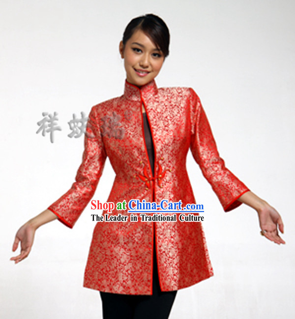 Traditional Chinese Rui Fu Xiang New Year Dress for Women