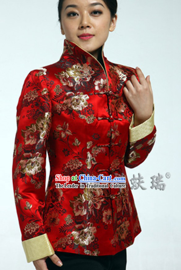 Famous Time-honored Rui Fu Xiang Phoenix Wedding Dress for Women