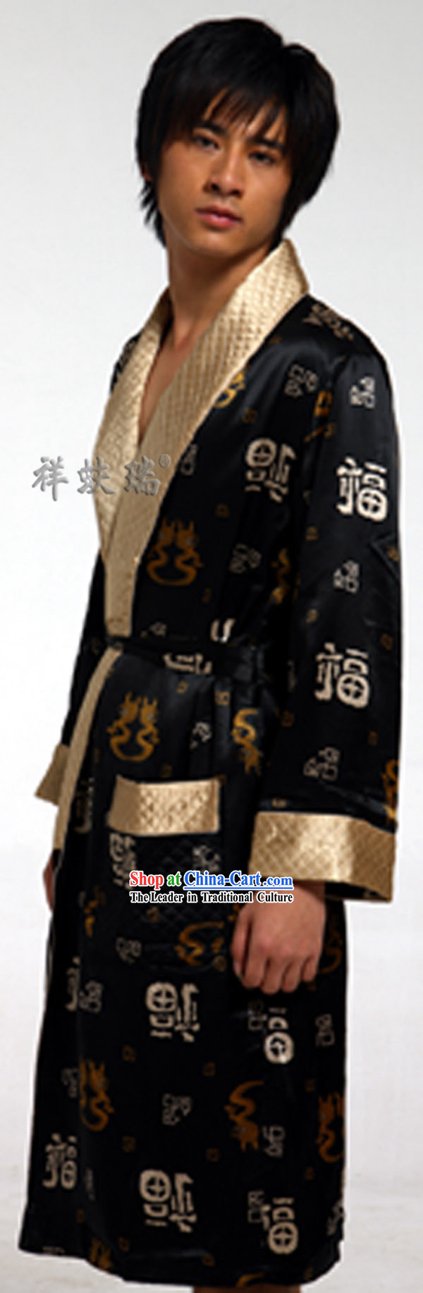 Traditional Chinese Beijing Rui Fu Xiang Pajama for Men