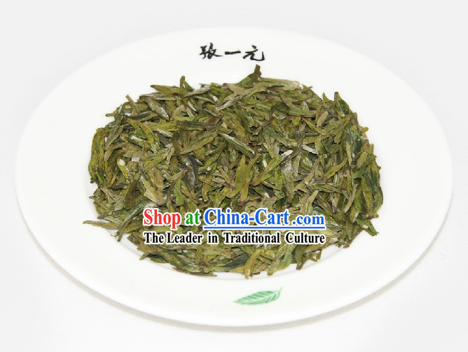Top Supreme Chinese Zhang Yiyuan Shi Feng Xi Hu Longjing Tea Leaf