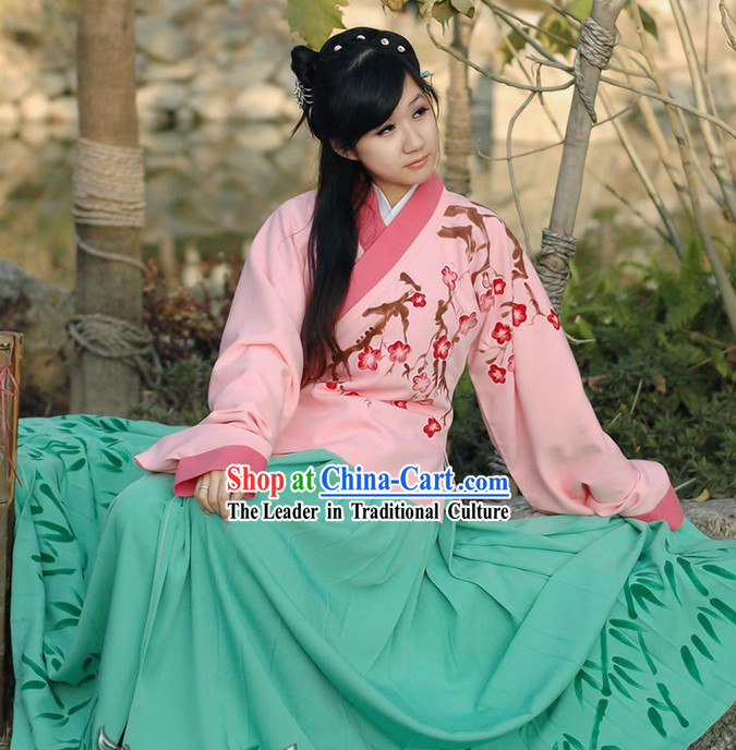 Female Ancient Chinese Clothing Complete Set