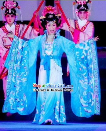 Chinese Tang Dynasty Empress Costumes and Wig Complete Set