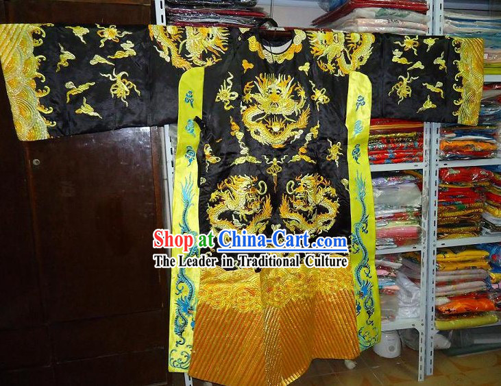 Chinese Opera Tuan Long Mang Embroidered Dragon Costumes