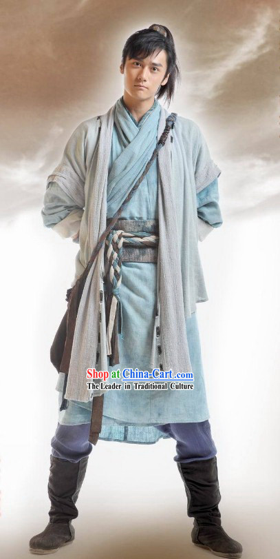 Ancient Chinese Swordsman Costumes Complete Set