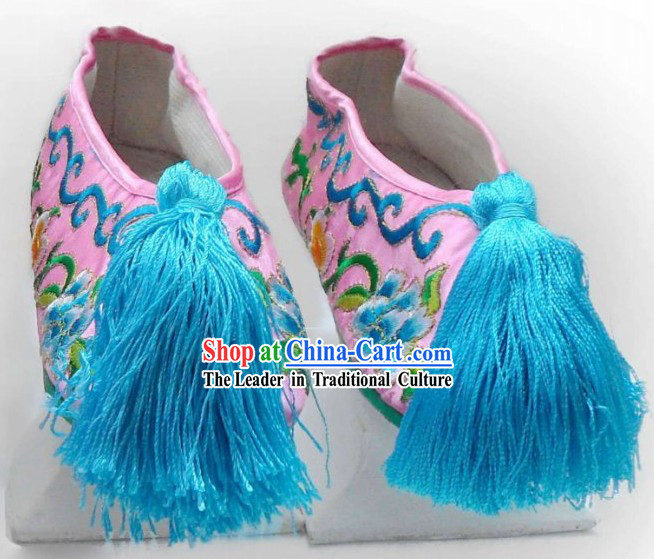 Traditional Female Manchu Shoes