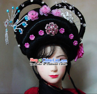 Chinese Classical Palace Lady Wig and Headpiece