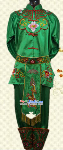 Traditional Chinese Dragon Dancer Costume for Men