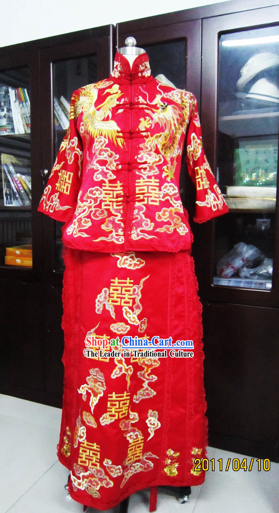 Traditional Chinese Xi Wedding Dress for Brides