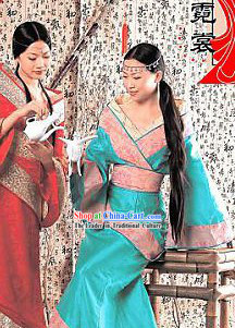 Ancient Han Dynasty Quju Clothing for Women