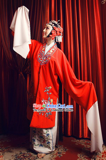 Chinese Beijing Opera Embroidered Female Costume