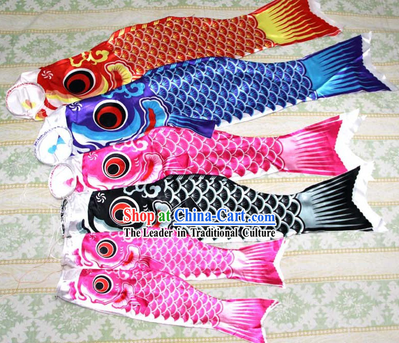 Japanese Style Carp Streamers Carp banners Fish Flag Decoration