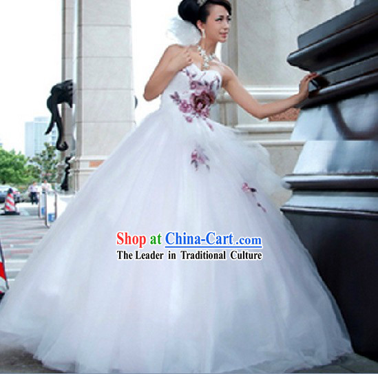 Chinese Style Classic Design Wedding Dress