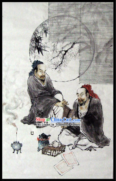 Chinese Classic Tea Painting - Jiang Tao