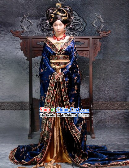 Ancient Chinese Empress Costumes Complete Set for Women