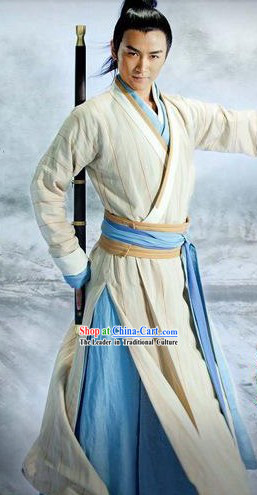 Ancient Chinese Knight Clothing for Men