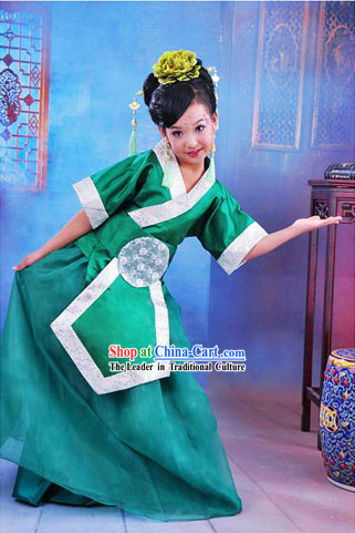 Traditional Chinese Classic Hanfu Clothing for Kids