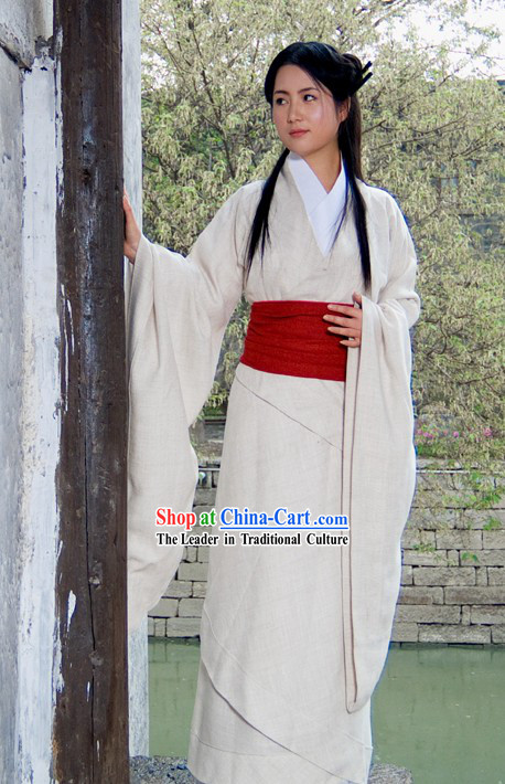 Ancient Chinese Plain Clothing for Women