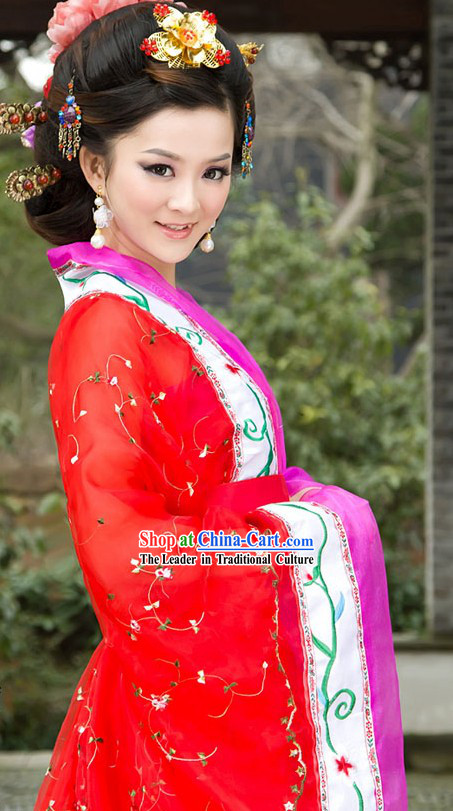 Traditional Chinese Tang Dynasty Gui Fei Costumes for Women