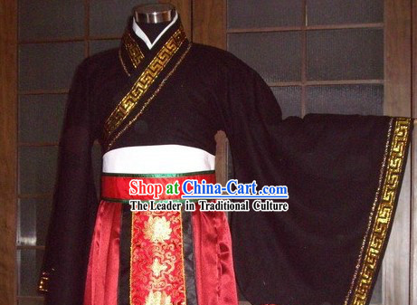 Ancient Chinese Han Dynasty Lord Robe for Men