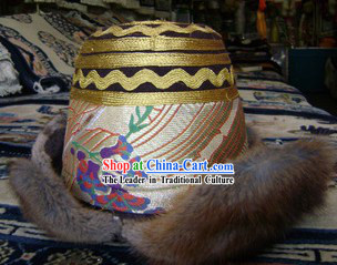 Traditional Shangri-La Tibetan Hat