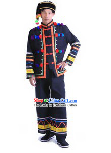 Traditional Chinese Minority Costumes and Accessories for Men
