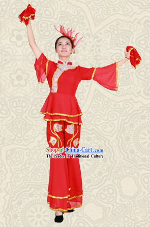 Classical Fan Dance Costumes for Women