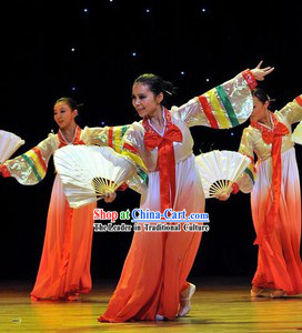 Da Chang Jin Korean Fan Dancing Costumes for Women